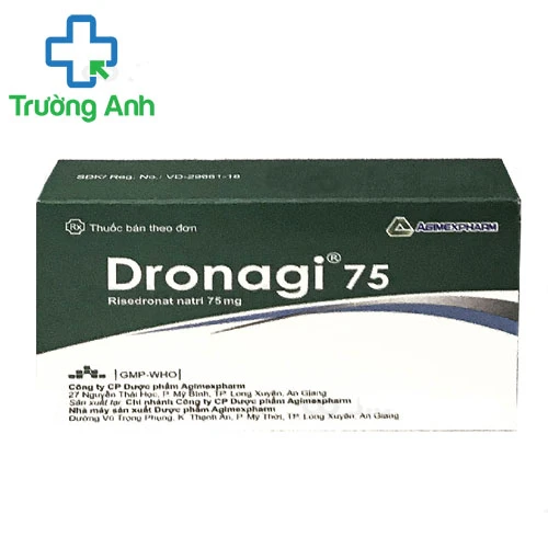 DRONAGI 75 - Thuốc điều trị và ngăn ngừa loãng xương hiệu quả