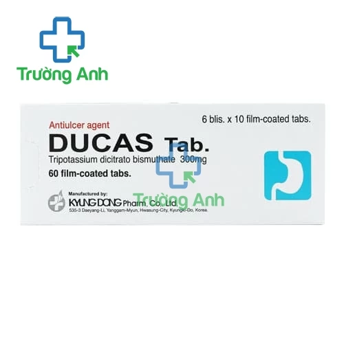 Ducas Tab - Thuốc điều trị loét dạ dày tá tràng hiệu quả của Hàn Quốc