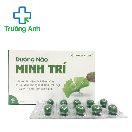 Dưỡng não Minh Trí - Hỗ trợ tăng cường tuần hoàn máu não