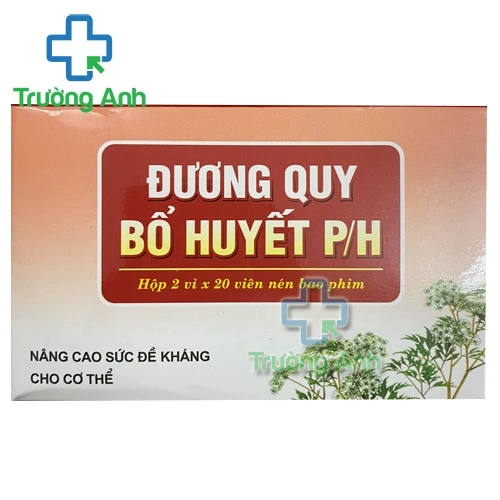 Đương quy bổ huyết P/H - Bổ huyết tăng cường sức đề kháng hiệu quả