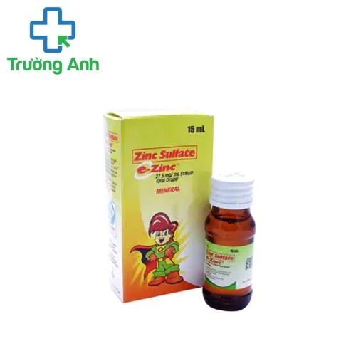 E-Zinc 60ml - Siro bổ sung kẽm hiệu quả