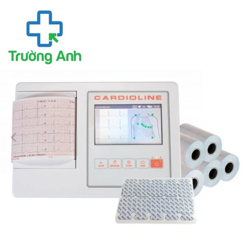 Máy điện tim ECG100L 6 kênh của Cardioline, Italia