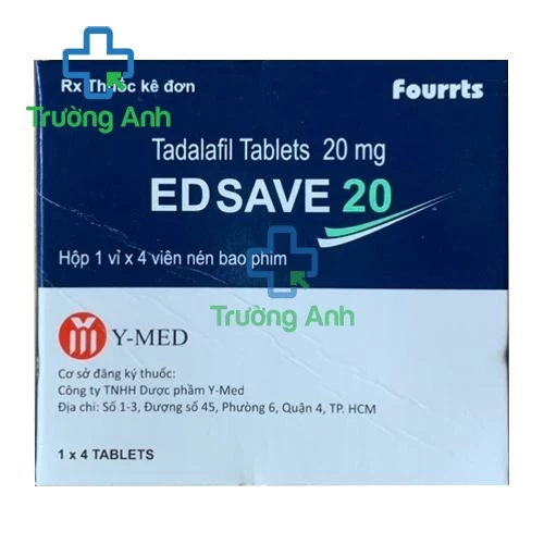 EDSAVE 20 - Thuốc điều trị rối loạn cương dương của Ấn Độ