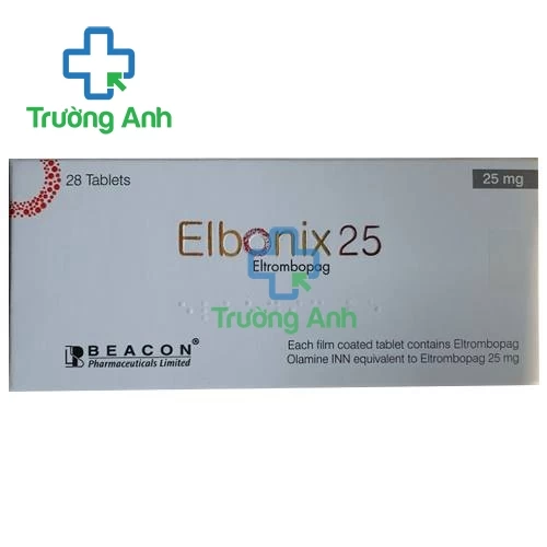 Elbonix 25mg - Thuốc điều trị giảm tiểu cầu và thiếu máu bất sản hiệu quả của Beacon