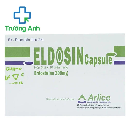 Eldosin Capsule - Thuốc làm loãng đờm hiệu quả của Hàn Quốc