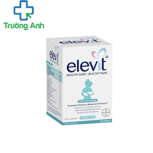 Elevit Breastfeeding 60 viên - Thuốc bổ cho phụ nữ sau sinh hiệu quả của Úc