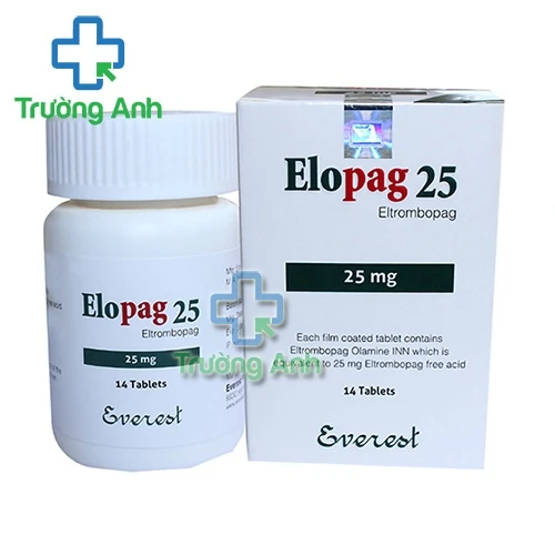 Elopag 25 Everest - Thuốc điều trị xuất huyết giảm tiểu cầu miễn dịch hiệu quả