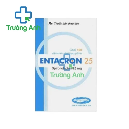 Entacron 25 - Thuốc điều trị phù gan, phù thận, phù tim của SAVIPHAMR