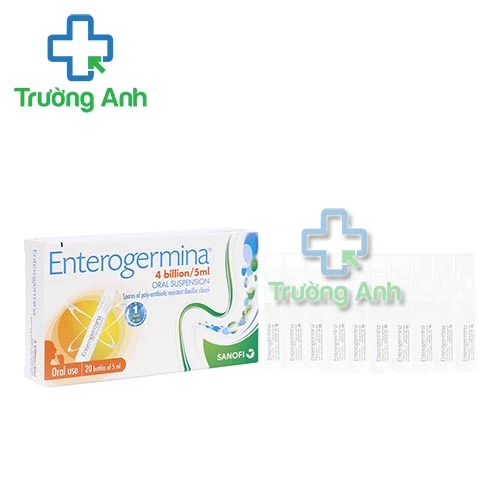 Enterogermina 4 billion/5ml Sanofi - Hỗ trợ điều trị rối loạn tiêu hóa