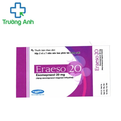 Eraeso 20 - Thuốc điều trị trào ngược dạ dày, thực quản của Savipharm