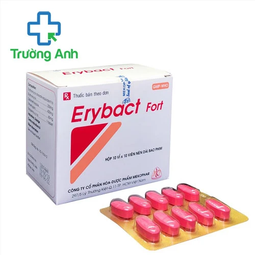 Erybact Fort Mekophar - Thuốc điều trị nhiễm khuẩn hiệu quả