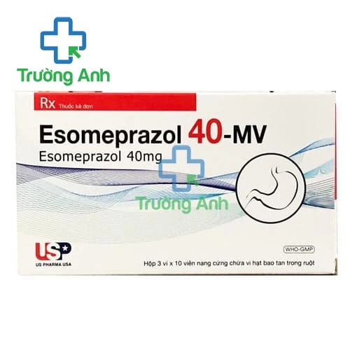 Esomeprazol 40-MV - Thuốc điều trị trào ngược dạ dày hiệu quả