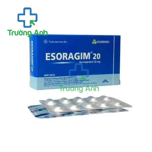 ESORAGIM 20mg - Thuốc điều trị viêm loét dạ dày, tá tràng hiệu quả của Agimexpharm