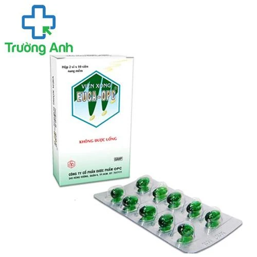 Euca-OPC viên xông  trị cảm mạo, sát trùng mũi họng hiệu quả