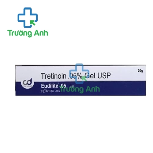 Eudilite .05 Gel (Tretinoin .05%) 20g Contiderma - Hỗ trợ điều trị mụn hiệu quả