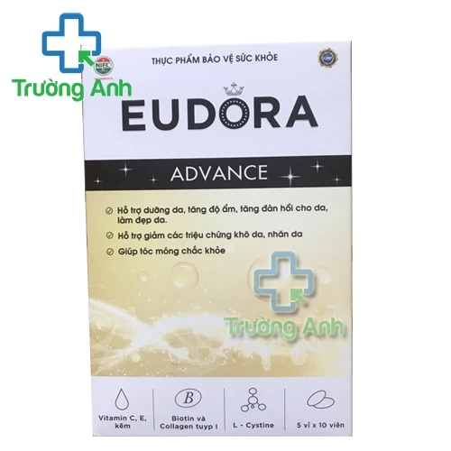 Eudora Advance (50 viên) Hadu - Hỗ trợ dưỡng da, làm đẹp da