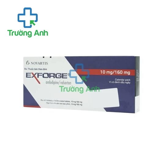 Exforge 10/160 - Thuốc điều trị tăng huyết áp vô căn hiệu quả