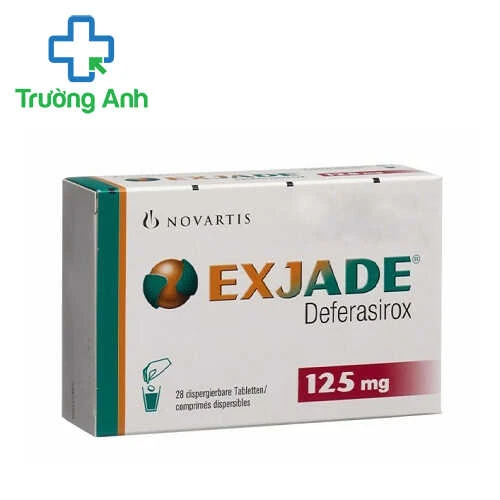 Exjade 125 - Thuốc giải độc và thải sắt hiệu quả của Thụy Sỹ