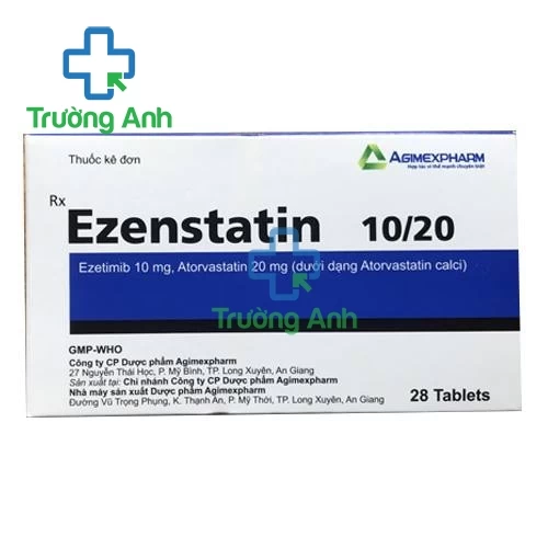 EZENSTATIN 10/20 - Thuốc làm giảm cholesterol hiệu quả của Agimexpharm