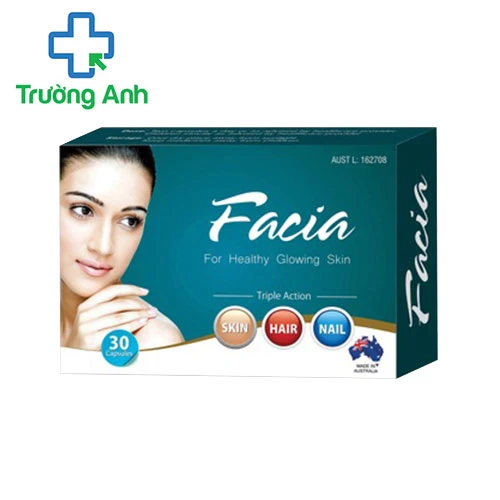 Facia - Viên uống dưỡng da và làm đẹp tóc của Úc 