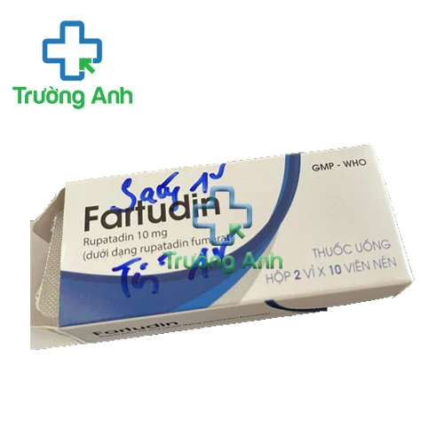 Fartudin Pharbaco (20 viên) - Thuốc điều trị viêm mũi dị ứng hiệu quả