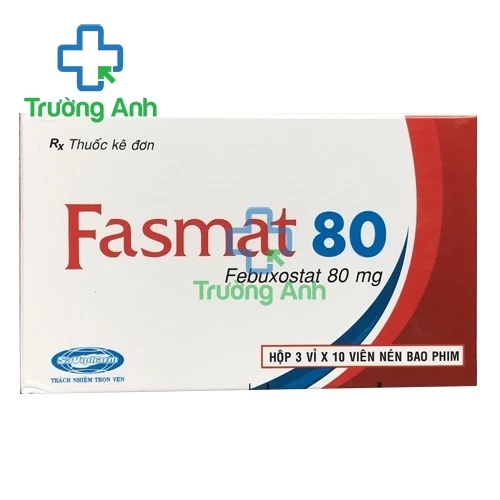 Fasmat 80 Savipharm - Thuốc điều trị bệnh gout hiệu quả