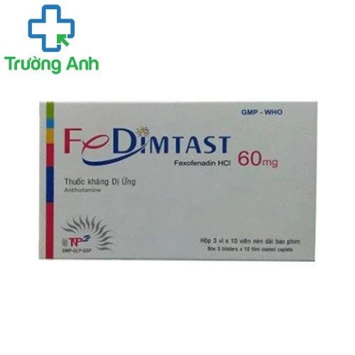 Fedimtast 60mg - Thuốc điều trị dị ứng hiệu quả