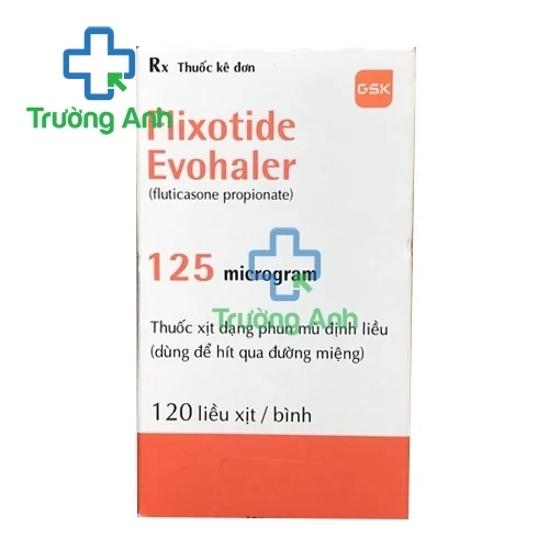 Flixotide Evohaler 125mcg - Thuốc dự phòng các bệnh đường hô hấp hiệu quả