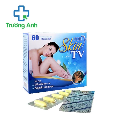 For Skin TV Hatapharm - Hỗ trợ chống oxy hóa, làm đẹp da hiệu quả