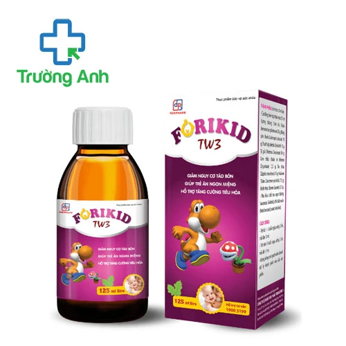 Forikid TW3 - Hỗ trợ tăng cường hệ tiêu hóa khỏe mạnh