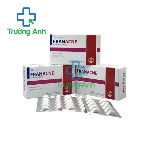 Franacne 20mg - Thuốc điều trị mụn trứng cá nặng hiệu quả