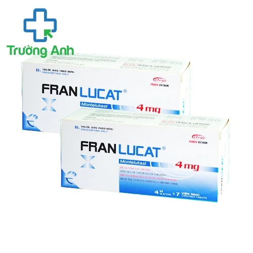 Franlucat 4mg - Thuốc điều trị bệnh hen suyễn hiệu quả của E'loge