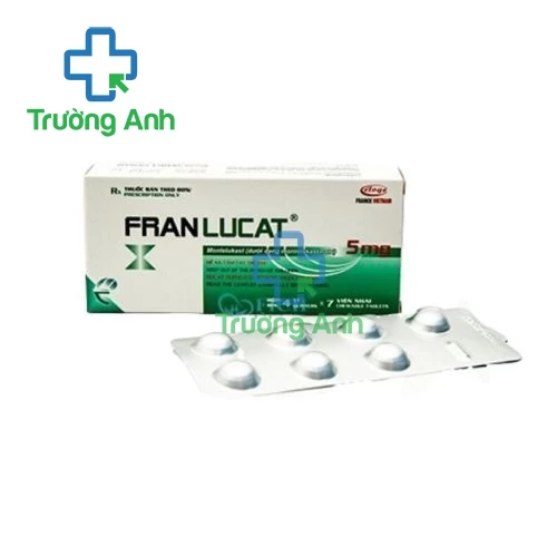 Franlucat 5mg - Thuốc điều trị bệnh hen suyễn hiệu quả của E'loge