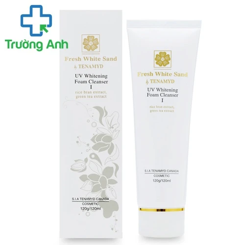 Sữa rửa mặt Fresh White Sand By Tenamy UV Whitening Foam Cleanser số 1