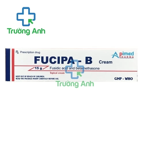 Fucipa - B - Kem bôi điều trị viêm da nhiễm khuẩn hiệu quả của Apimed