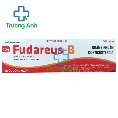 Fudareus-B 15g VCP - Kem bôi da điều trị chàm hiệu quả   