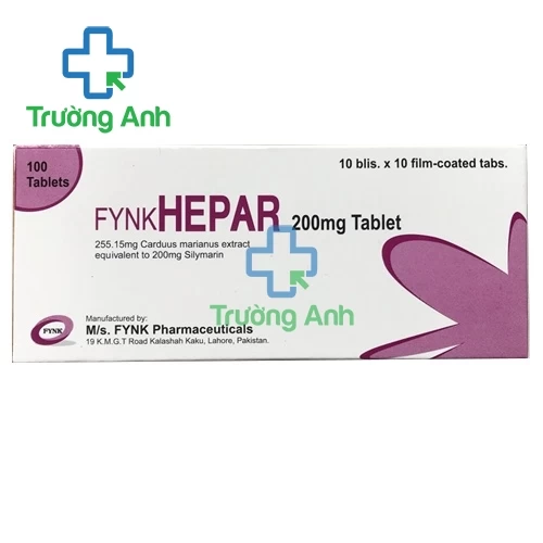 Fynkhepar 200mg  - Giúp điều trị bệnh gan cấp và mãn tính hiệu quả của Pakistan