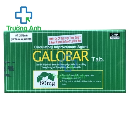 Galobar - Giúp cải thiện trí nhớ, mất ngủ hiệu quả của Nexpharm