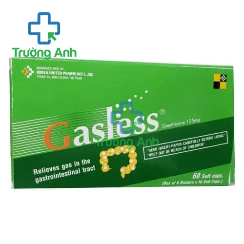 Gasless - Thuốc điều trị đầy hơi, khó tiêu hiệu quả