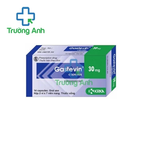 Gastevin 30mg - Thuốc điều trị viêm loét dạ dày, tá tràng hiệu quả