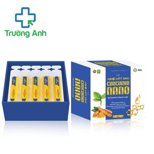 Gel Nghệ Mật Ong Curcumin Nano Diogastro Yuman Care Diophaco - Hỗ trợ bảo vệ niêm mạc dạ dày