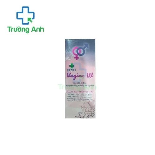 Gel phụ khoa Senci Vagina W - Giúp vệ sinh làm sạch vùng kín