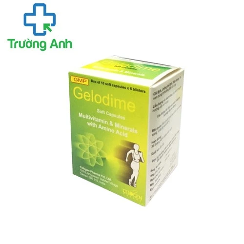 Gelodime - Thuốc bổ sung vitamin và khoáng chất hiệu quả