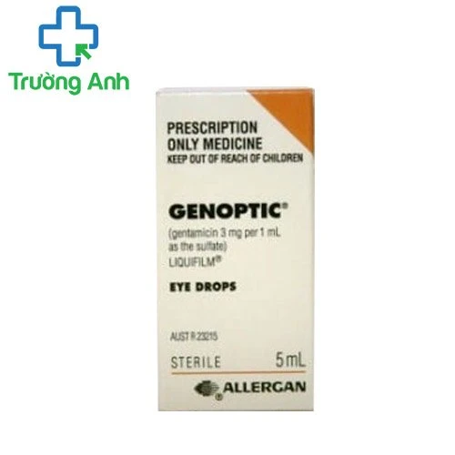 Genoptic 0.3% 5ml - Thuốc kháng sinh điều trị nhiễm trùng hiệu quả