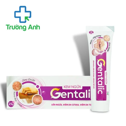 Gentalic 25g Delavy - Kem bôi hỗ trợ điều trị viêm da hiệu 