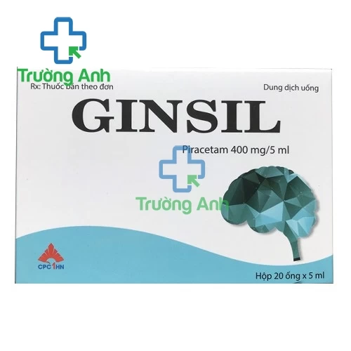 Ginsil 400mg/5ml CPC1HN - Thuốc điều trị chứng chóng mặt hiệu quả