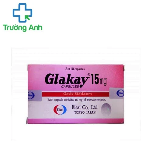 Glakay 15mg - Thuốc tăng cường sức khỏe hệ xương hiệu quả của Nhật Bản