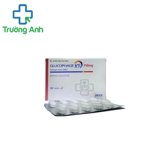 Glucophage XR 750mg - Thuốc điều trị đái tháo đường hiệu quả