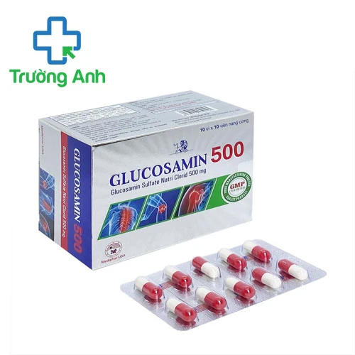 Glucosamin 500 Mediphar USA - Hỗ trợ điều trị các vấn đề xương khớp hiệu quả