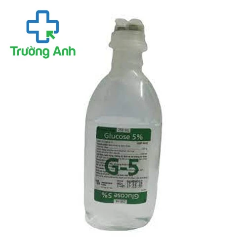 Glucose 5% Fresenius Kabi (Chai 250ml) - Điều trị hạ đường huyết